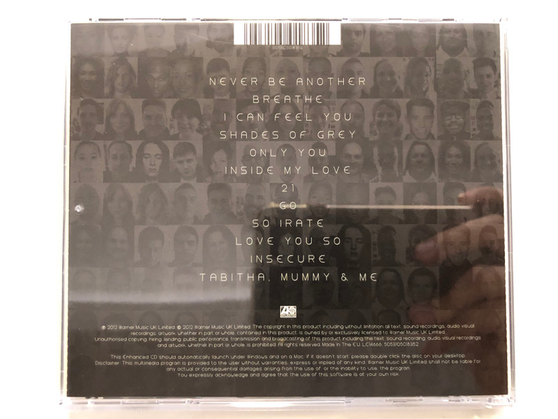 Delilah – From The Roots Up / Atlantic Audio CD 2012 / 5053105018352