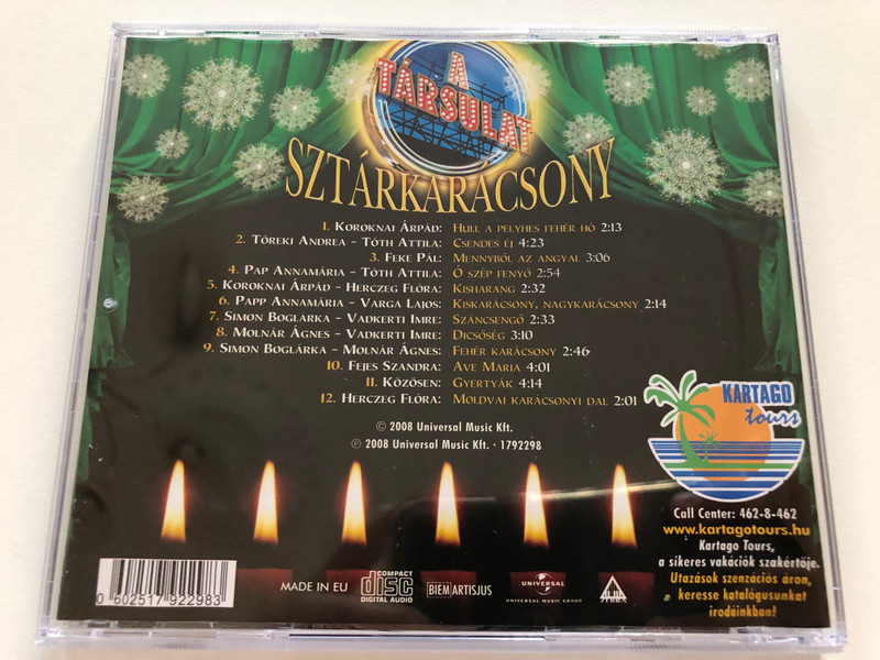 TARSUE SLTARKARACSON The Maria – Compact Disc Digital Audio