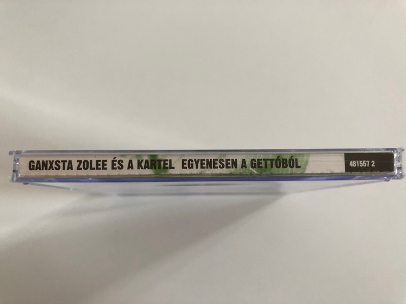 Ganxsta Zolee És A Kartel – Egyenesen A Gettóból / Epic Audio CD 1995 / EPC 481557 2