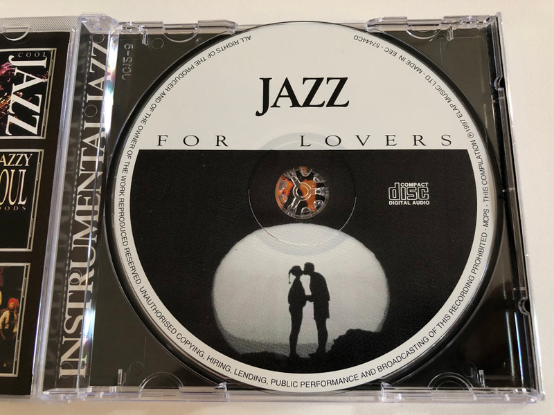 Jazz For Lovers / Instrumental Jazz / Elap Audio CD 1997 / 57444 CD