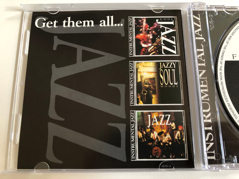 Jazz For Lovers / Instrumental Jazz / Elap Audio CD 1997 / 57444 CD