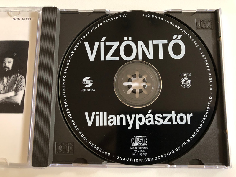 Villanypásztor - Electric Shepherd / Gong Audio CD 1994 / HCD 18133