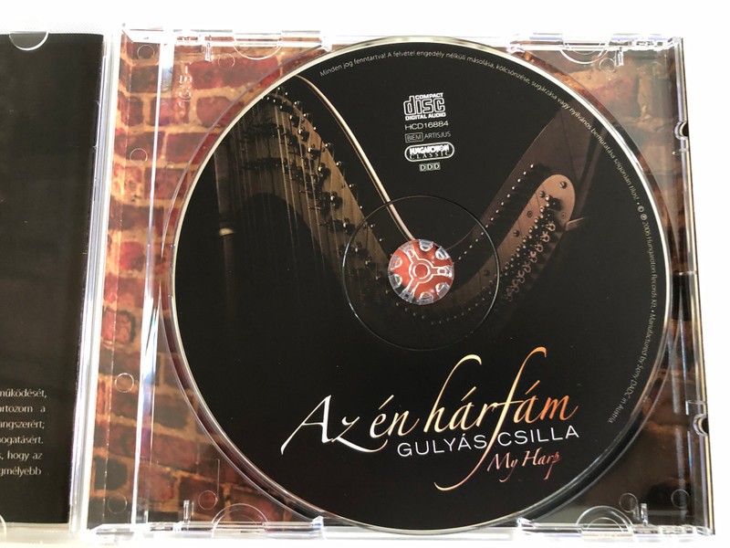 Gulyas Csilla - Az en harfam = My Harp / Hungaroton Classic Audio CD 2006 / HCD 16884