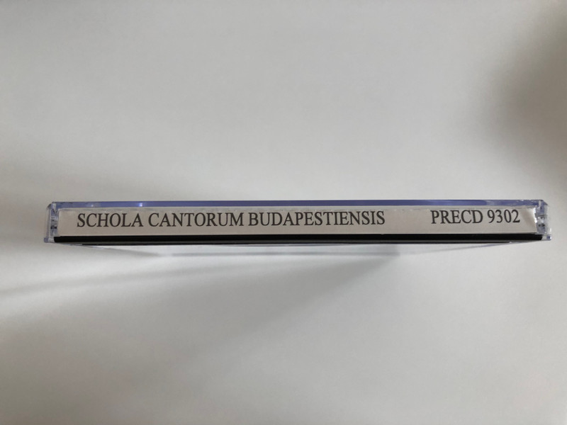 Schola Cantorum Budapestiensis - Conductor: Janos Mezei / Church Music of Europe Vol. 1 / Preludio Audio CD 1993 / PRECD 9302