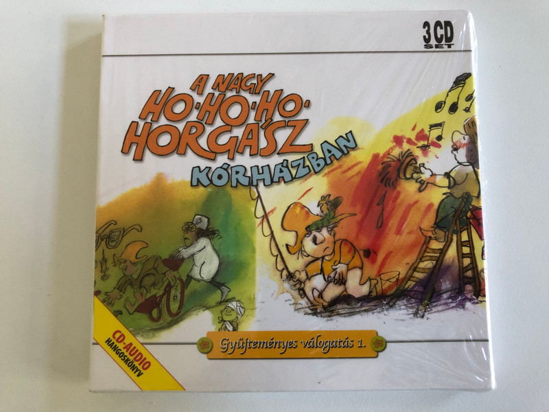 A Nagy Ho-Ho-Ho-Horgasz Korhaszban - Gyujtemenyes valogatas 3. / RNR Media 3x Audio CD / 09492 RNR.