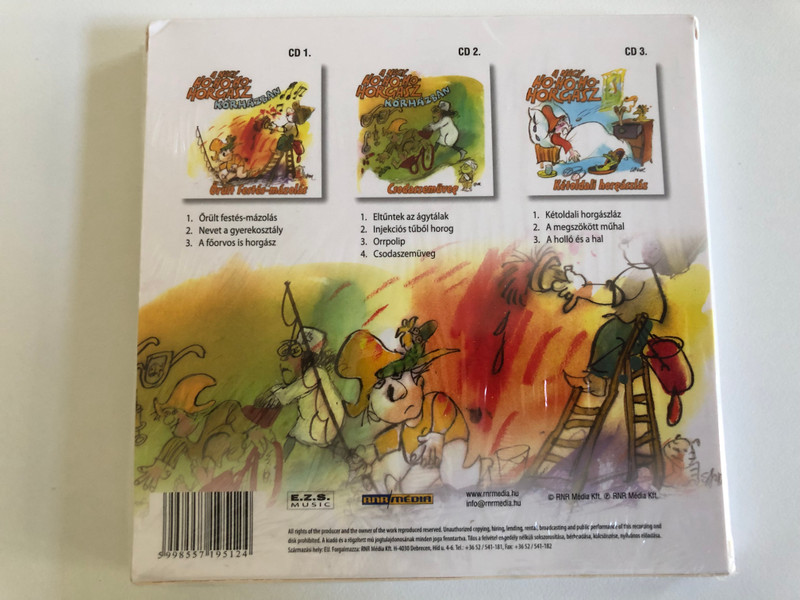 A Nagy Ho-Ho-Ho-Horgasz - Gyujtemenyes valogatas 3. / RNR Media 3x Audio CD / 09492 RNR. / Audio Book - Hangoskonyv