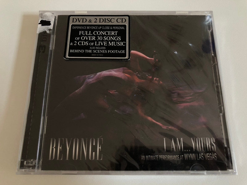 Beyoncé – I Am... Yours: An Intimate Performance At Wynn Las Vegas / Experience Beyonce Up Close & Personal Full Concert Of Over 30 Songs & 2 CDs Of Live Music / Sony Music 2x Audio CD + DVD CD 2009 / 88697 61758 2