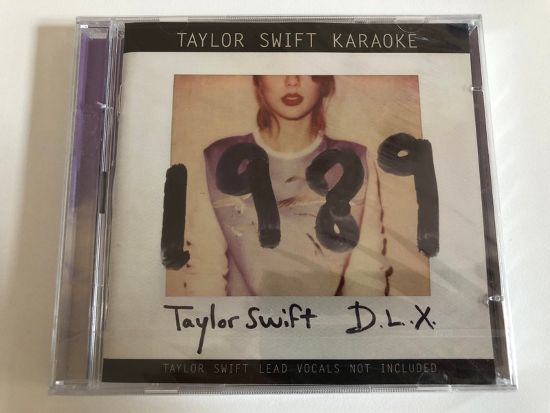 Taylor Swift Karaoke - 1989 / Taylor Swift Lead Vocals Not Including / Big Machine Records Audio CD 2015 / 0602547227645