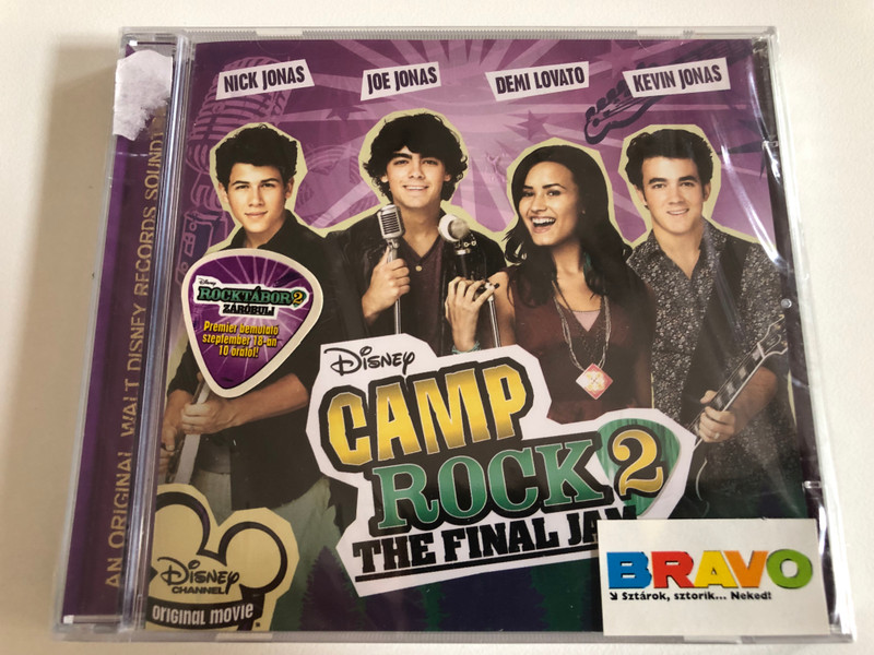 Camp Rock 2 (The Final Jam) / Nick Jonas, Joe Jonas, Demi Lovato, Kevin Jonas / Walt Disney Records Audio CD 2010 / 5099990656729