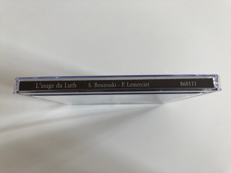 L'usage du Luth - Serge Bouzouki, Paddy Lemercier / Buda Musique Audio CD 2006 / 860111