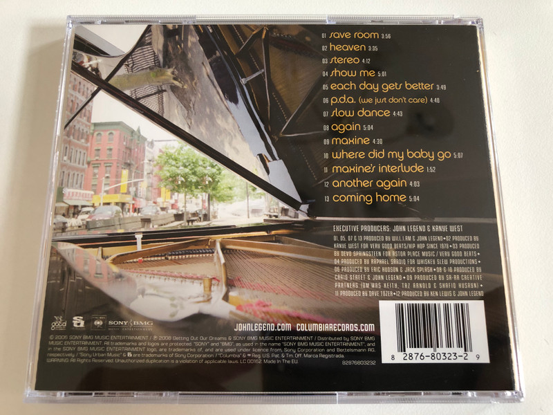 John Legend – Once Again / G.O.O.D. MUSIC Audio CD 2006 / 82876803232