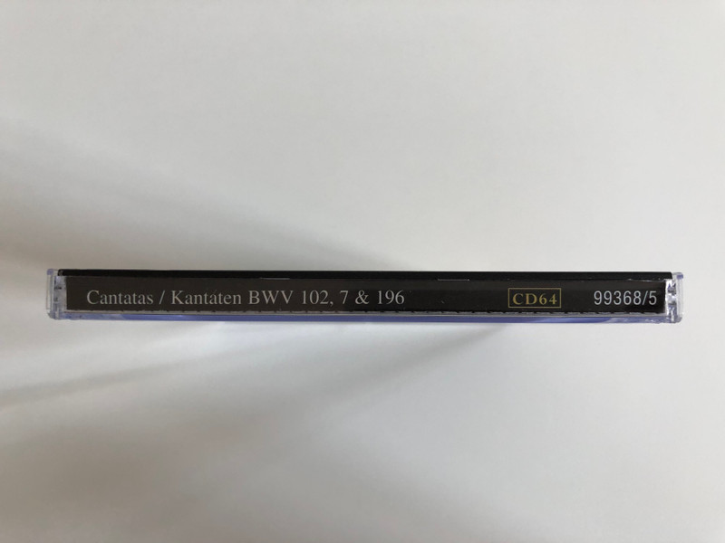 Cantatas = Kantaten / Herr, Deine Augen Sehen Nach Dem Glauben BWV 102, Christ Unser Herr Zum Jordan Kam BWV 7, Der Herr Denket An Uns BWV 196 / Bach Edition – CD 5 / Brilliant Classics Audio CD / 99368/5