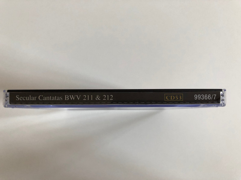 Secular Cantatas BWV 211 & 212 = Weltliche Kantaten BWV 211 & 212 / Schweigt Stille, Plaudert Nicht (Kaffee-Kantate), Mehr Hahn En Neue Oberkeet (Bauernkantate) / Bach Edition - CD 7 / Brilliant Classics Audio CD / 99366/7