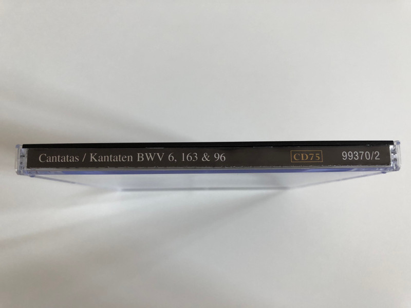 Cantatas = Kantaten / Bleib Bei Uns, Denn Es Will Abend Werden BWV 6, Nur Jedem Das Seine BWV 163, Herr Christ, Der Einge Gottessohn BWV 96 / Bach Edition - CD 2 / Brilliant Classics Audio CD / 99370/2