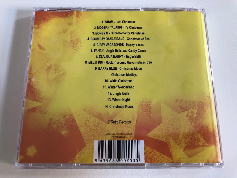 The best Christmas Hits ''original artists'' - Wham, Modern Talking, Boney M / Retro Records Audio CD / LFTC 003