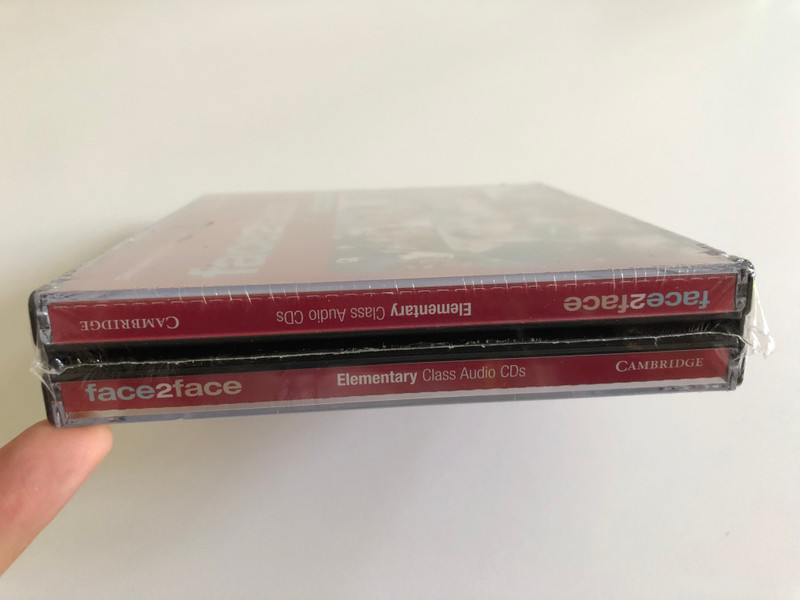Face2face Elementary Class / 3 Audio CDs / Authors: Chris Redston & Gillie Cunningham / Publisher: Cambridge University Press (9780521603386)