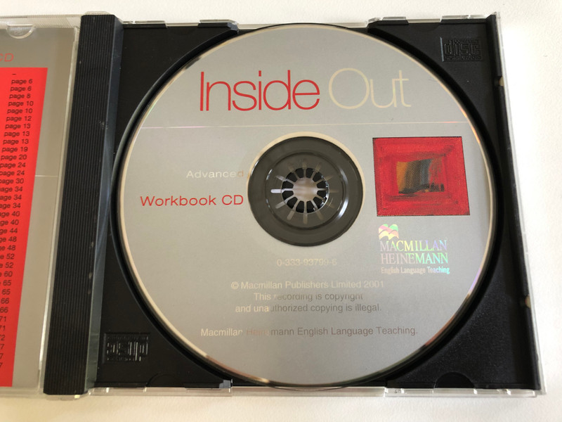Inside Out Advanced Workbook / CD-Rom / Authors: Ceri Jones, Russell Stannard / Publisher: Cambridge University Press (9780333937990)