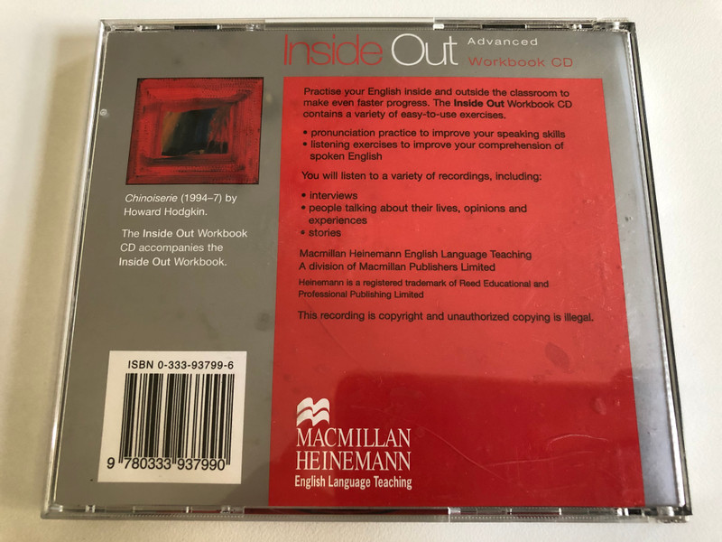 Inside Out Advanced Workbook / CD-Rom / Authors: Ceri Jones, Russell Stannard / Publisher: Cambridge University Press (9780333937990)
