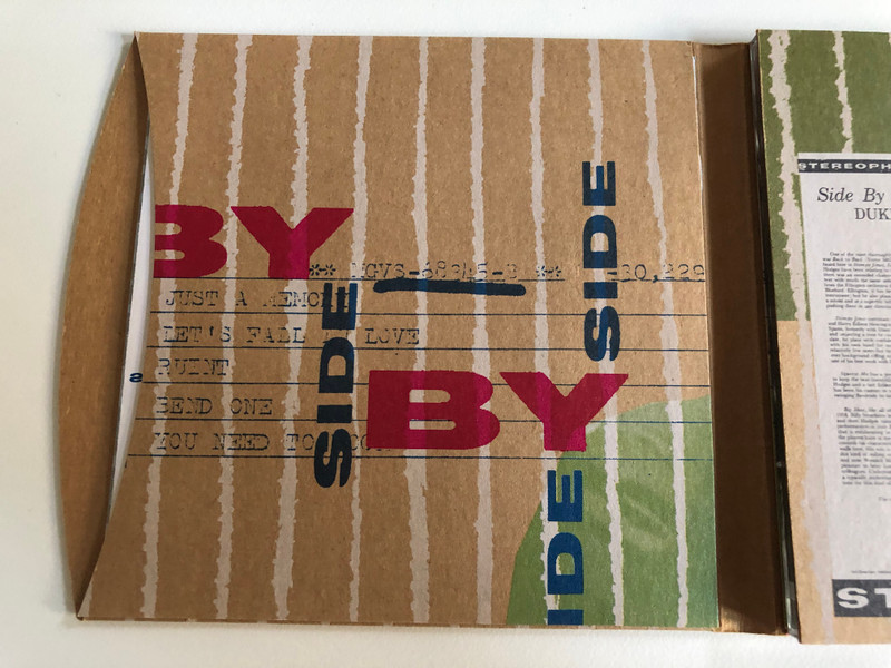 Side By Side - Duke Ellington And Johnny Hodges, plus others / Verve Records Audio CD 1999 Stereo / 314 521 405-2