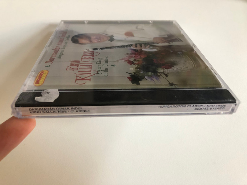 Darumadar utnak indul - Hungarian Songs and Csardases / Erno Kallai Kiss - Gypsy King of the Clarinet / Hungaroton Classic Audio CD 2007 Stereo / HCD 10326