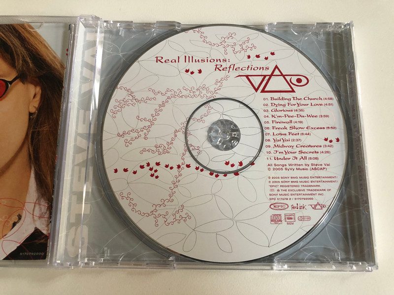 Steve Vai – Real Illusions: Reflections / Epic Audio CD 2005 / EPC 517079 2
