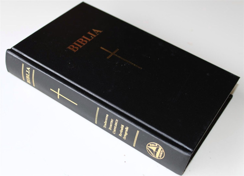Romanian Midsize Hardcover Bible Words of Christ in Red / Biblia sau Sfanta