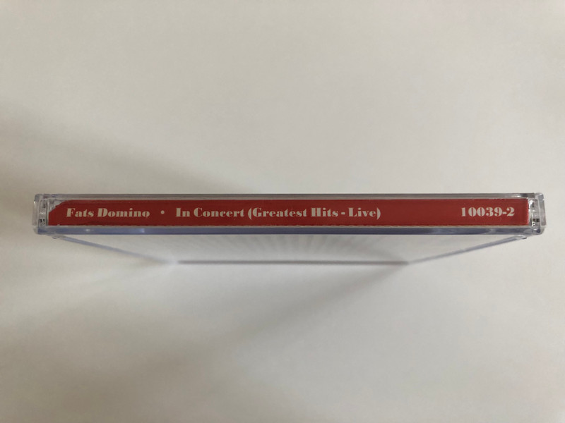 Fats Domino – In Concert (Greatest Hits Live) / Includes: Blueberry Hill, I'm Ready, Ain't That A Shame, I'm Walking / A Play Collection Audio CD 1996 / 10039-2
