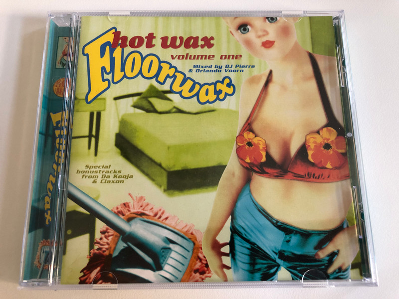 Hot Wax Volume One - Floorwax / Mixed by DJ Pierre & Orlando Voorn / Special bonustracks from Da Kooja & Claxon / Floorwax Audio CD 1995 / FLO 4599 2 