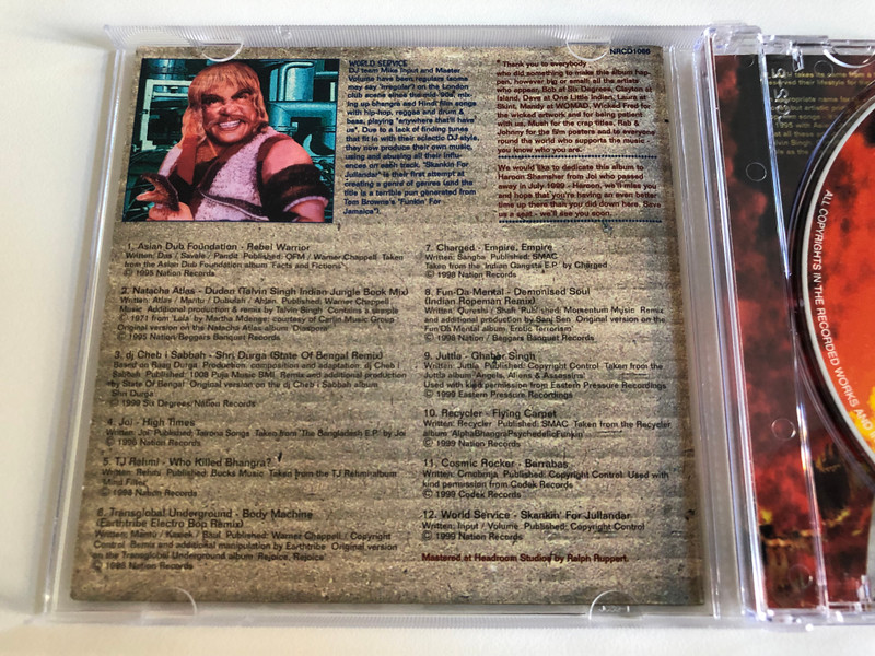Qilaash - How The West Was One - A Collection of 12 Cuts From The Asian Overground / Starring: Asian Dub Foundation, Earthtribe, Fun Da Mental, Indian Ropeman, Joi, State of Bengal, Talvin Singh / Nation Records Audio CD 2000 / NRCD1066