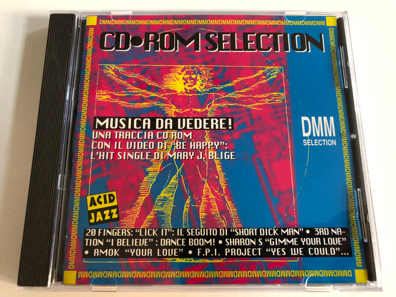 CD•ROM Selection / 20 Fingers: ''Lick It'', Il Seguito Di ''Short Dick Man'', 3rd Nation '' Believe'', Dance Boom!, Sharon S ''Gimme Your Love'', Amok: ''Your Love'', FPI Project: ''Yes We Could''... / DMM - Dance Music Magazine Audio CD 1995 / DMM 933