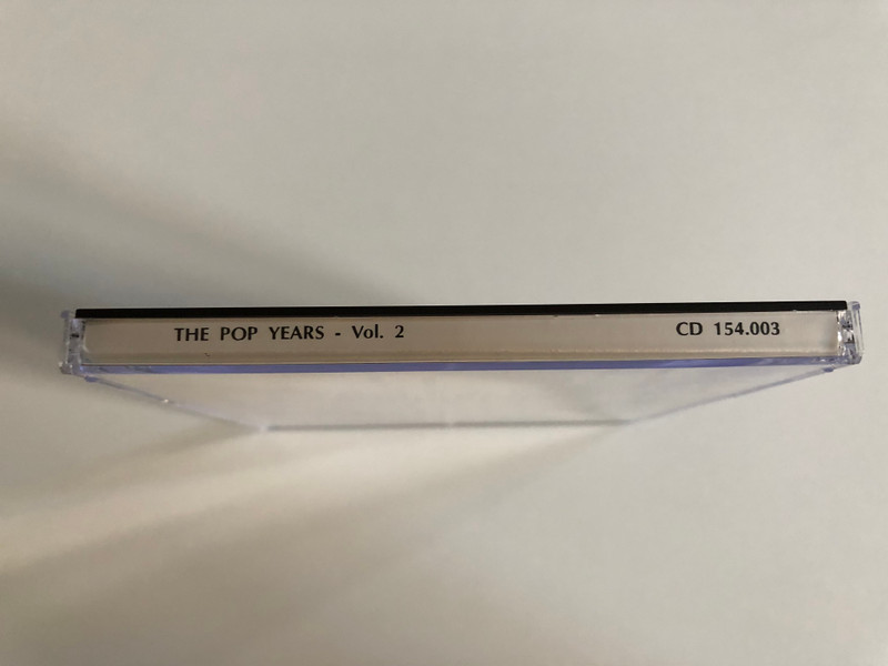 The Pop Years - Vol.2 / Neuaufnahmen In Verbesserter Stereo-Qualitat / Dave Berry, The Shirelles, Rubettes, u.v.a.m. / ACD Audio CD Stereo / CD 154.003 (9002986540038)