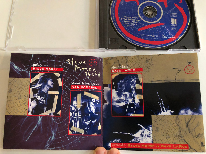 Steve Morse Band – Structural Damage / High Street Records Audio CD 1995 / 72902 10332 2