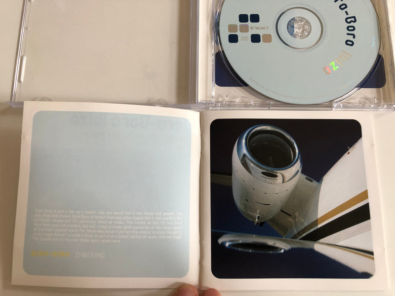 Bora-Bora Ibiza - Mixed by Resident DJ Gee Moore / React Audio CD 1999 / REACT CD 163