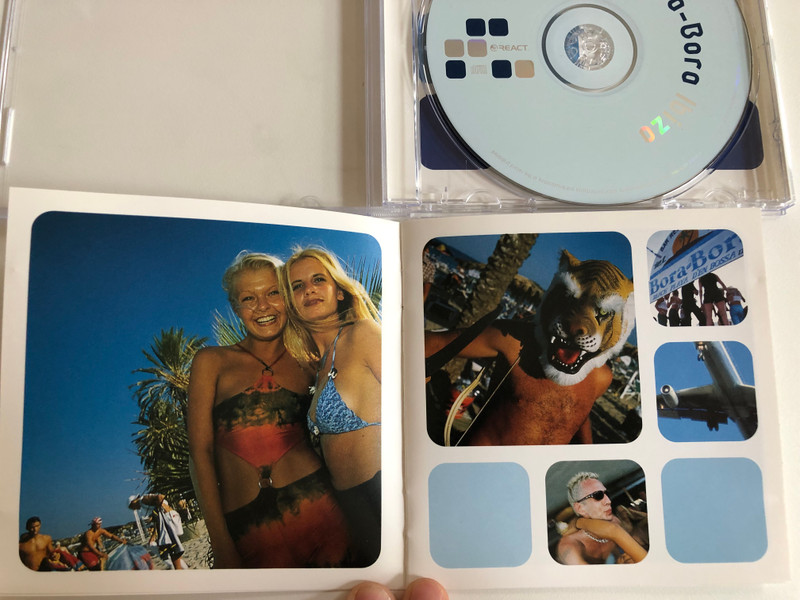 Bora-Bora Ibiza - Mixed by Resident DJ Gee Moore / React Audio CD 1999 / REACT CD 163