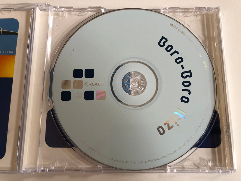 Bora-Bora Ibiza - Mixed by Resident DJ Gee Moore / React Audio CD 1999 / REACT CD 163