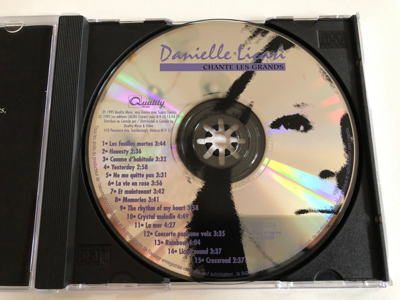 Danielle Licari – Chante Les Plus Grands 