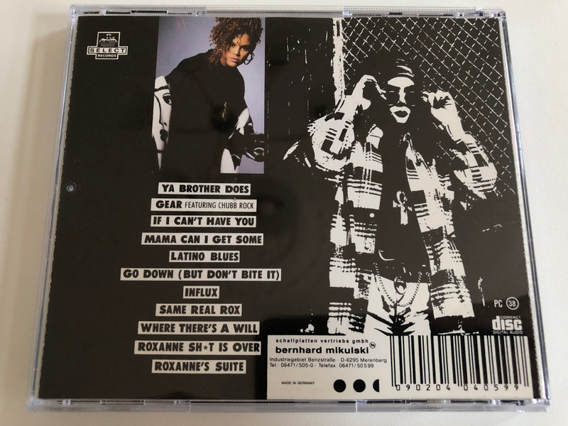 Roxanne – Go Down (...But Don't Bite It) / ZYX Records Audio CD 1992 / ZYX 20213-2