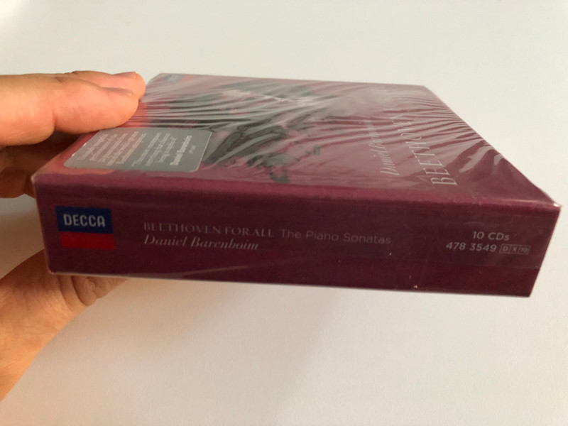 Daniel Barenboim, Ludwig van Beethoven – Beethoven For All - The Piano Sonatas / 10 CDs Box Set / Made in the EU (028947835493)