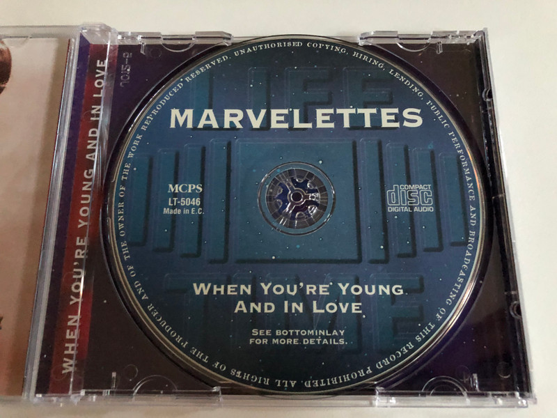 Marvelettes – When You're Young And In Love / Too Many Fish In The Sea, Beechwood 4-5789, Don't Mess With Bill, Used To Be A Playboy / Life Time Audio CD 2008 / LT-5046