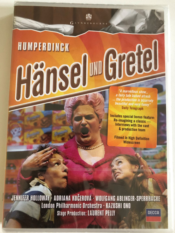Hänsel und Gretel: Opera in 3 acts / Music: Engelbert Humperdinck / Libretto: Adelheid Wette / Inspired by a story by the Brothers Grimm / DVD / Made in the EU (044007433614)