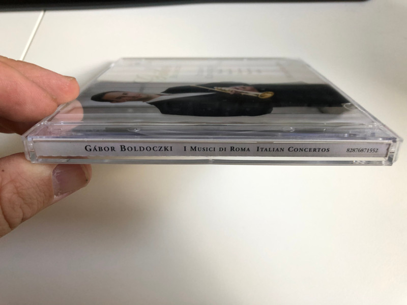 Gábor Boldoczki - Italian Concertos / Vivaldi, Marcello, Cimarosa, Donizetti, Bellini / I Musici Di Roma / Sony Classical Audio CD 2006 / 82876871552