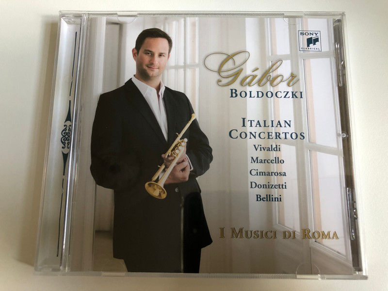 Gábor Boldoczki - Italian Concertos / Vivaldi, Marcello, Cimarosa, Donizetti, Bellini / I Musici Di Roma / Sony Classical Audio CD 2006 / 82876871552