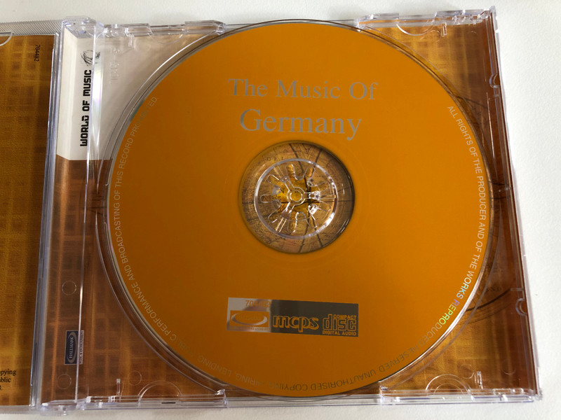 The Music Of Germany / World Of Music / Hallmark Audio CD 2003 / 704482