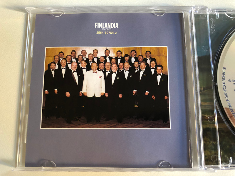 Armas Järnefelt - Laulajan Koti – Kootut Mieskuorolaulut / Akateeminen Mieskuoro Psaldo, Heikki Saari, Jaakko Ryhänen /Finlandia Records Audio CD 2003 / 2564-60754-2