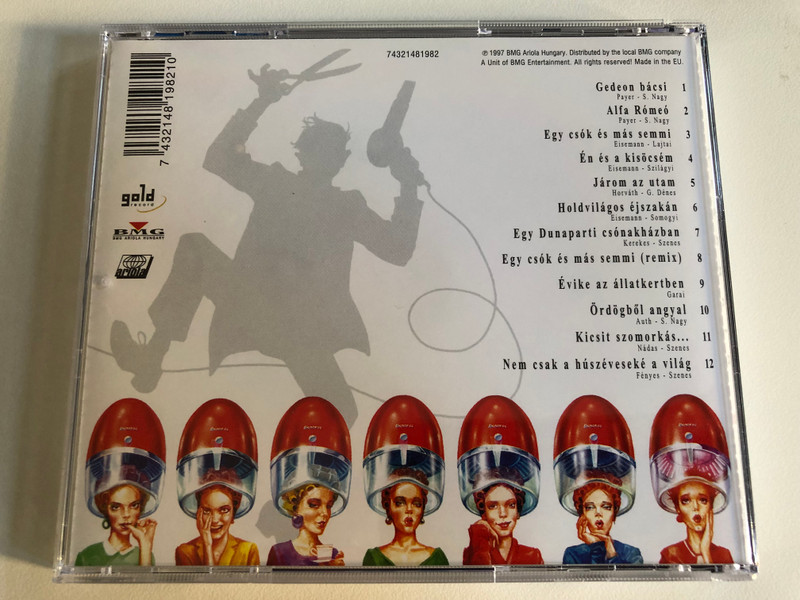 Meseautó 2 - Gedeon Bácsi / Járom Az Utam, Egy Csók És Más Semmi, Holdvilágos Éjszakán, Kcsit Szomorkás a hangulatom / ...es meg tucatnyi slager ujrafenyezve az '50-es, '60-as evekbol / BMG Hungary Audio CD 1997 / 74321481982 