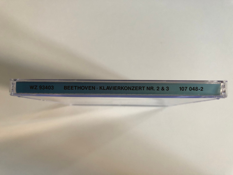 Beethoveen: Klavierkonzerte 2 & 3 / Friedrich Gulda, Horst Stein, Wiener Philharmoniker / WZ Tonträger Vertriebs GmbH Audio CD Stereo / WZ 93403