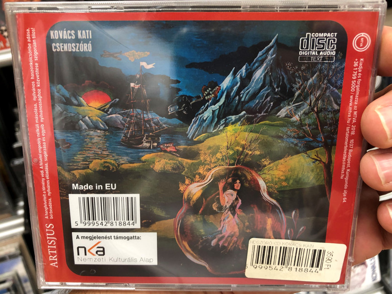 Kovács Kati – Csendszóró / MTVA Audio CD 2018 / MTVA 1220