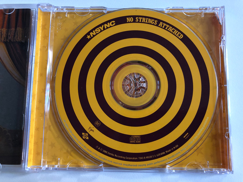 *NSYNC – No Strings Attached / Jive Audio CD 2000 / 724384922023