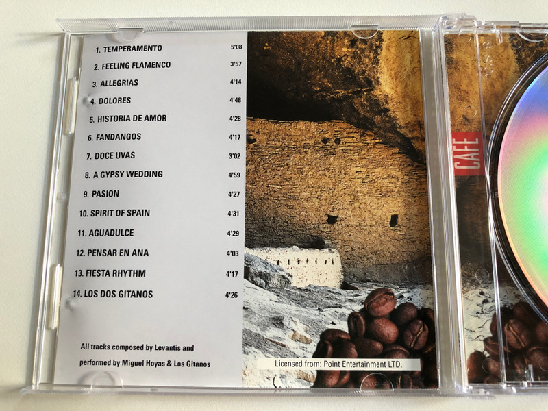 Café Gitana - A Musical Taste / Weton-Wesgram Audio CD 2000 / CAFE013