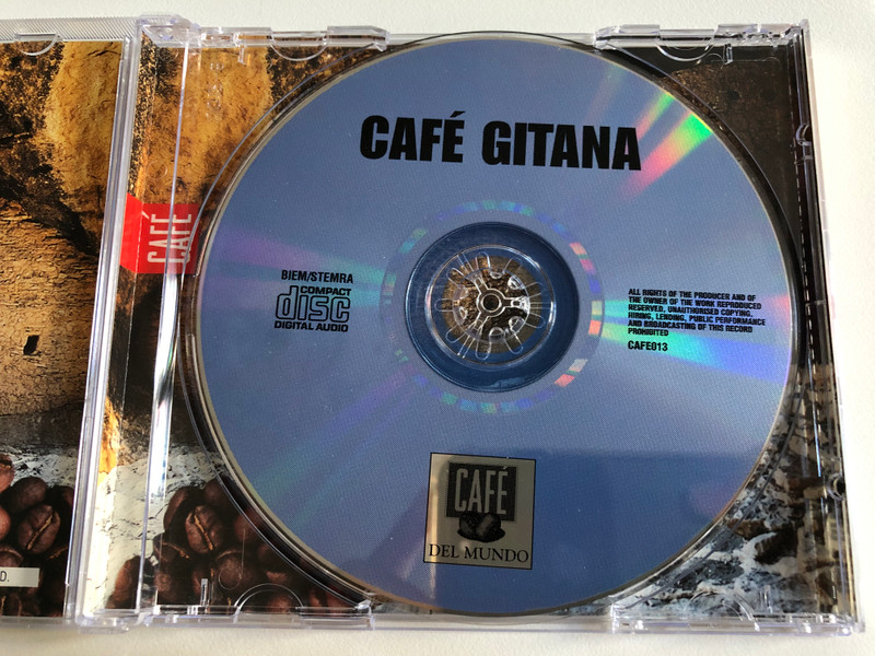Café Gitana - A Musical Taste / Weton-Wesgram Audio CD 2000 / CAFE013